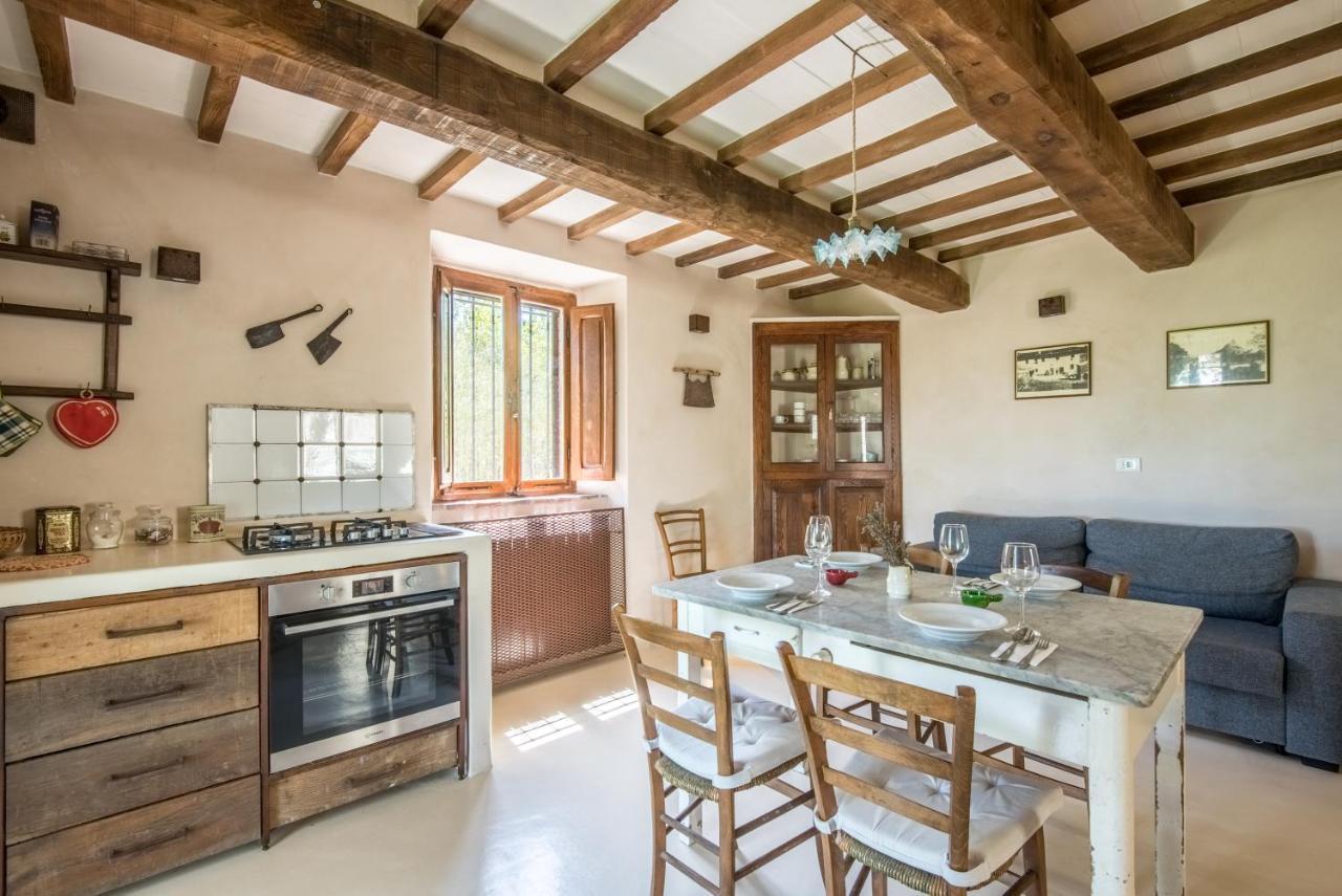 Appartamento Gemma Verde-Tavoleto Castiglione dʼOrcia Exteriér fotografie