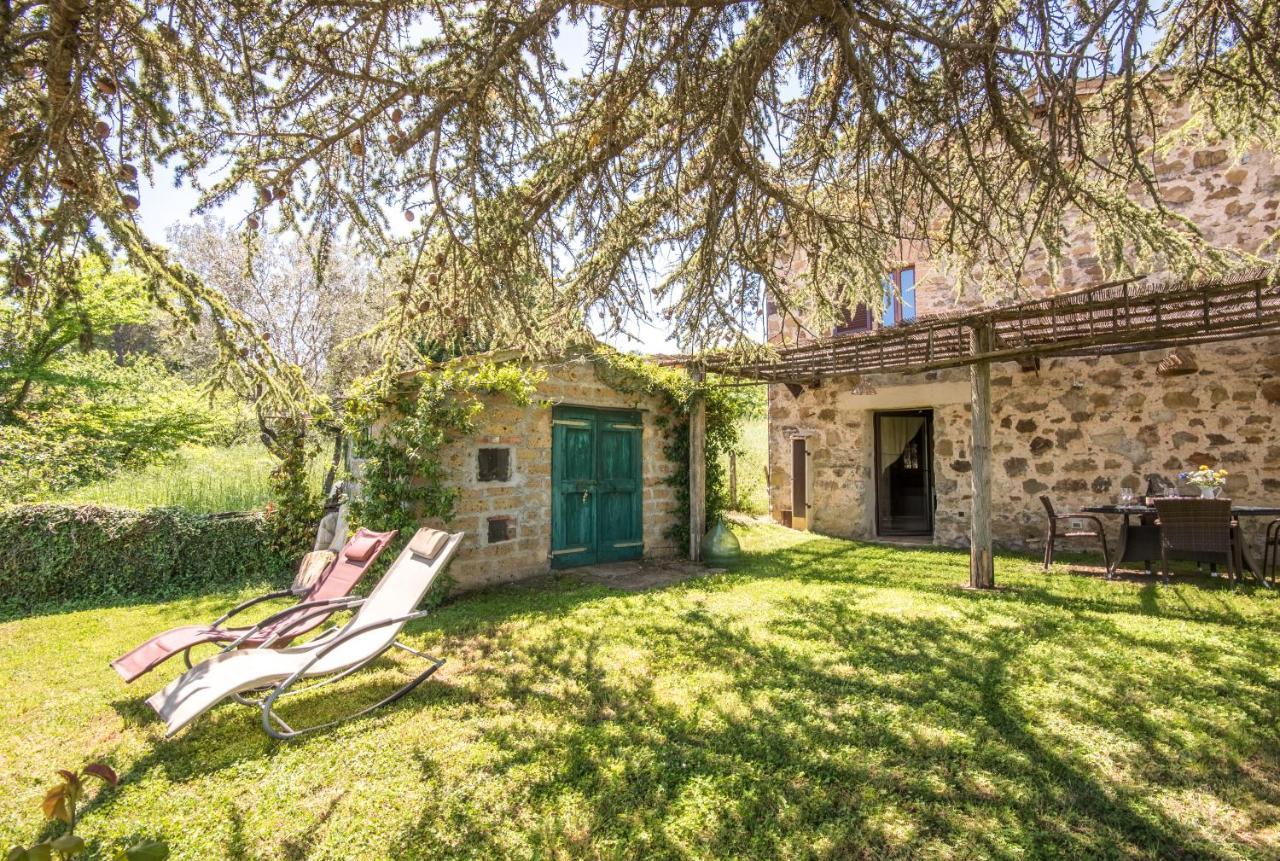 Appartamento Gemma Verde-Tavoleto Castiglione dʼOrcia Exteriér fotografie