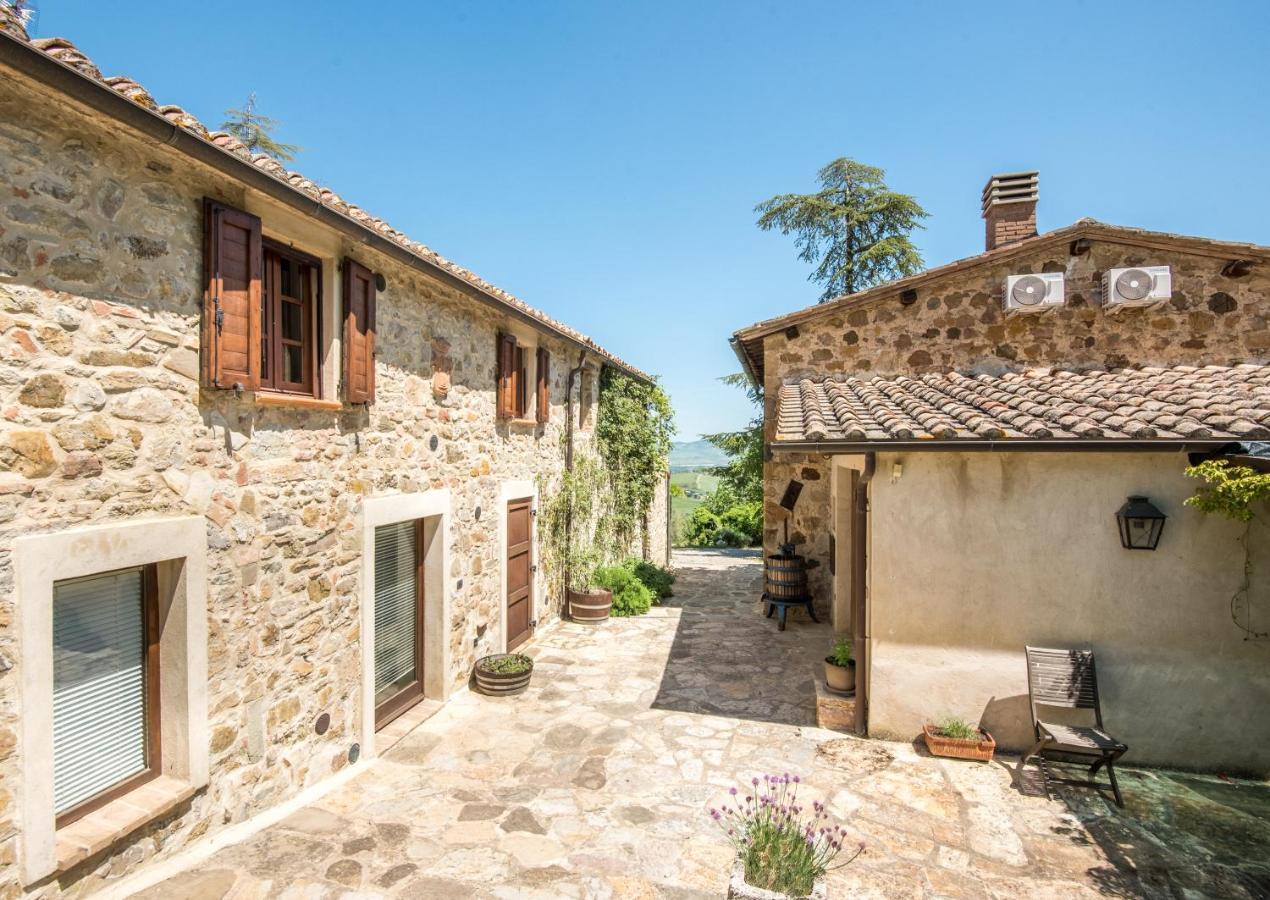 Appartamento Gemma Verde-Tavoleto Castiglione dʼOrcia Exteriér fotografie